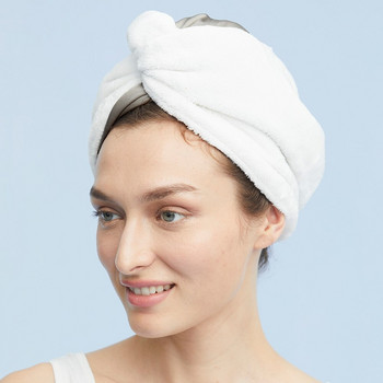 LILYSILK Silk Fast Drying Hair Καπέλα Pure 100 Silk Functional Cap Bath Microfiber Μασίφ Πετσέτα Αξεσουάρ μαλλιών ΝΕΟ Δωρεάν αποστολή