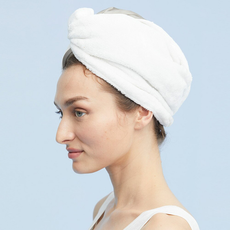 LILYSILK siidist kiiresti kuivavad juuksemütsid Pure 100 siidist funktsionaalne vannimüts Mikrofiibrist tahke rätikuga juuksetarvikud UUS Tasuta kohaletoimetamine