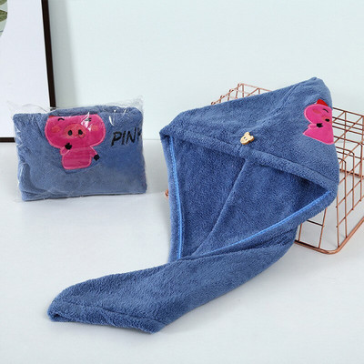 Femei Prosop din microfibră Prosop de păr Prosoape de baie pentru adulți Prosoape din țesătură pentru acasă Serete de baie Turban de dușă pentru uscarea capacelor de păr