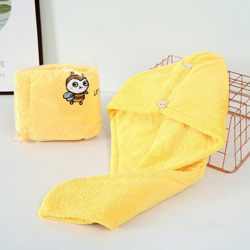 Femei Prosop din microfibră Prosop de păr Prosoape de baie pentru adulți Prosoape din țesătură pentru acasă Serete de baie Turban de dușă pentru uscarea capacelor de păr