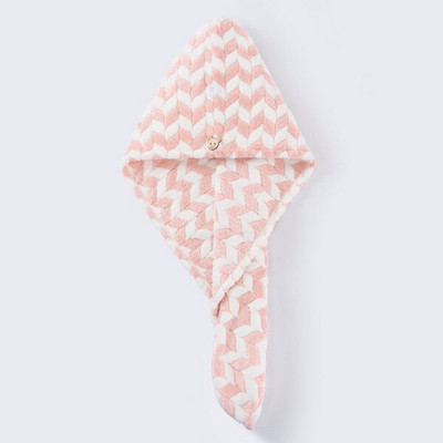 Prosop Femei Fete Magic Microfibre Dus Cap Prosop Caciuli de baie pentru Femei Par uscat Cap Uscare rapida Moale pentru Lady Turban Cap