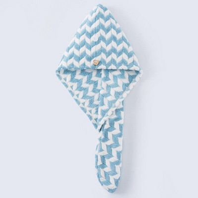 Prosop Femei Fete Magic Microfibre Dus Cap Prosop Caciuli de baie pentru Femei Par uscat Cap Uscare rapida Moale pentru Lady Turban Cap
