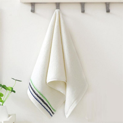 1 db 34x76 cm-es pamut kéztörlő tiszta pamut frottír arctörlő férfi női puha nedvszívó, szöszmentes kéztörlő otthonra