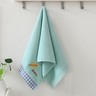 1 db 34x76 cm-es pamut kéztörlő tiszta pamut frottír arctörlő férfi női puha nedvszívó, szöszmentes kéztörlő otthonra