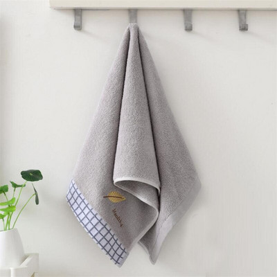 1 db 34x76 cm-es pamut kéztörlő tiszta pamut frottír arctörlő férfi női puha nedvszívó, szöszmentes kéztörlő otthonra