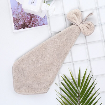 30*30cm prosop de mână cu bowknot moale coral catifea cârpă absorbantă pentru curățare baie bucătărie agățată spălat lavețe accesorii