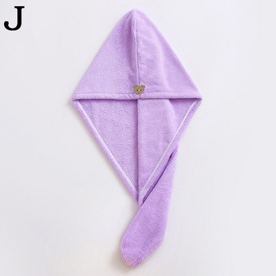 Sausiems plaukams Didelio tankio vandenį sugerianti Greitai džiūstanti koralų vilnos dušo kepuraitė Dvisluoksnė sustorėjusi moteriška, greitai sugerianti medžiaga