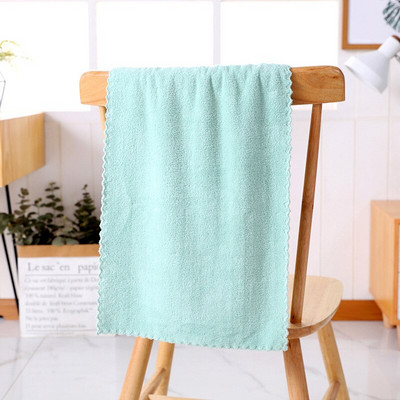 35*74cm prosop universal pentru față prosop din lână de coral pânză de spălat prosop de mână pentru baie instrument de frumusețe pentru curățarea prosoapelor cu uscare rapidă