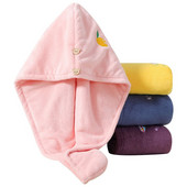 Minkštas mikropluošto mergaičių plaukų rankšluostis, puikiai sugeriantis greitai džiūstantis stebuklingas dušo kepuraitė moterims vonios kambario plaukams, turbanas susukamas galvos apvyniojimas