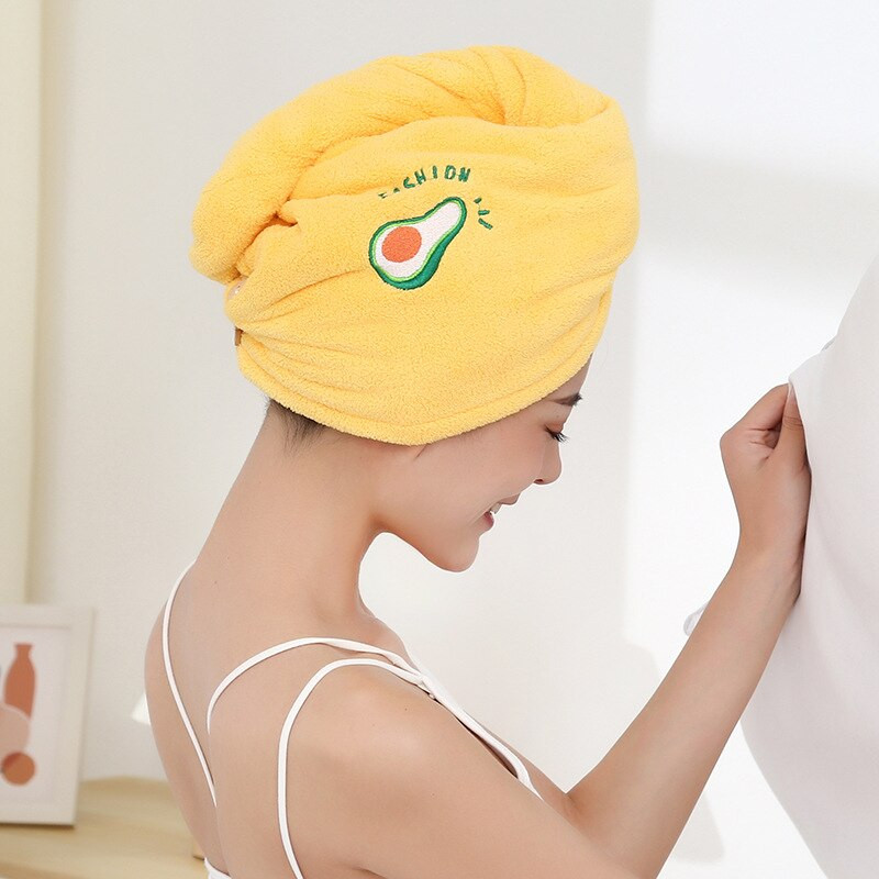 Minkštas mikropluošto mergaičių plaukų rankšluostis, puikiai sugeriantis greitai džiūstantis stebuklingas dušo kepuraitė moterims vonios kambario plaukams, turbanas susukamas galvos apvyniojimas
