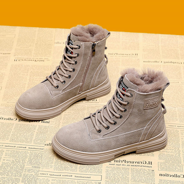 Cizme de dama in doua culori