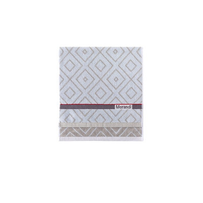 1 db 34x75cm 100% pamut egyszerű kockás jacquard puha otthoni hotel fürdőszoba felnőtt kéztörlő