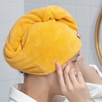 Микрофибърна кърпа за коса Супер абсорбираща кърпа за коса за къдрава коса Бързосъхнещи опаковки за жени Микрофибърна кърпа против къдрене