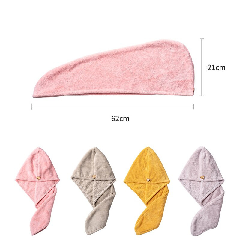 Mikropluošto plaukų rankšluostis Super sugeriantis plaukų rankšluosčių įvynioklis garbanotiems plaukams Greitai džiūstantis įvyniojimas moterims Anti Frizz Mikropluošto rankšluostis