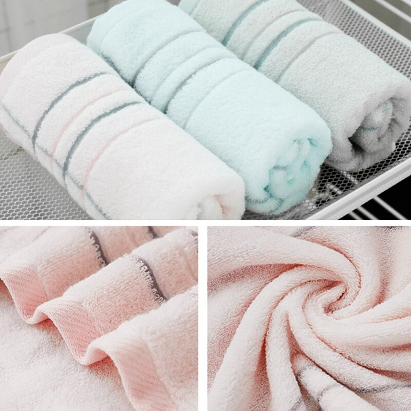 34x75cm 100% bumbac, culoare solidă, în dungi, prosop de mână super moale, absorbant de apă