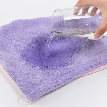 Кърпа за сушене на коса Ултра абсорбираща удобна Бързосъхнеща тюрбан за коса Кърпа за коса Ултра абсорбираща удобна Бързосъхнеща газ