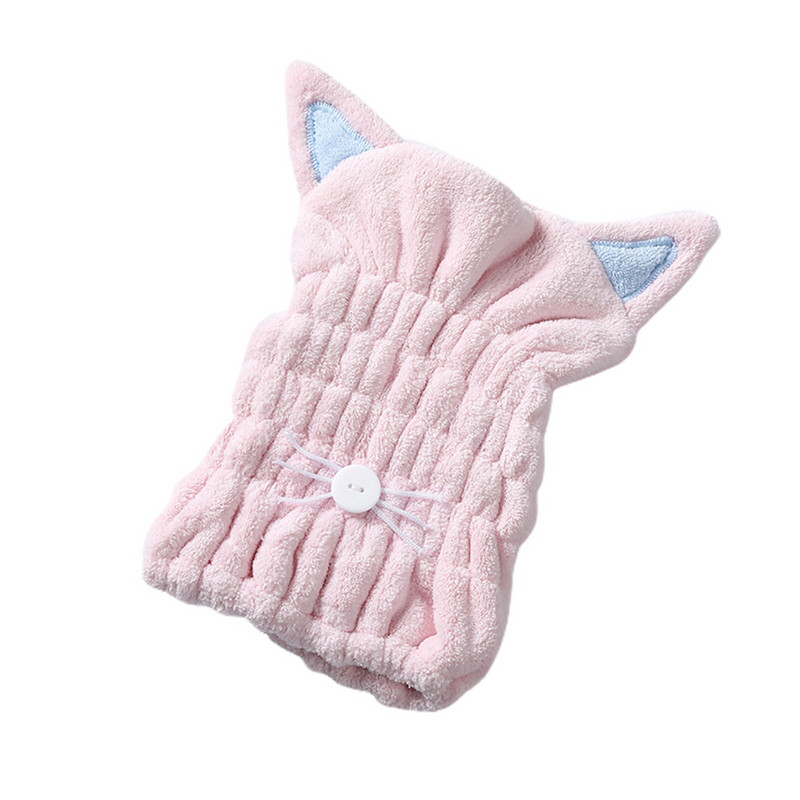 Drăguț prosop pentru uscare a părului, ultra absorbant, uscare rapidă, turban de păr, ultra absorbant, uscare rapidă, gaz