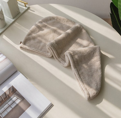 Női hajszárító sapka Gyorsan száradó hajtörölközősapka mikroszálas tömör törölközősapka szuper felszívódású turbános hajszárító sapka fürdőeszközök
