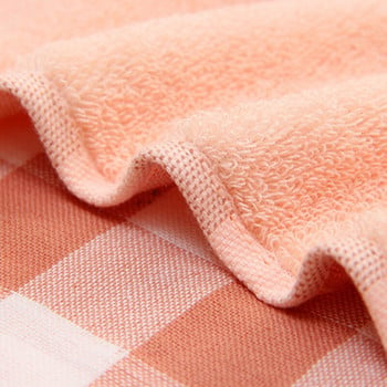 34x75 см карирана домашна абсорбираща мъжка кърпа за ръце от 100% памучна марля
