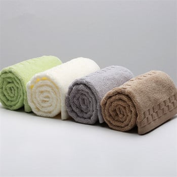 32x74cm едноцветно карирано 100% памук, мека кърпа, абсорбираща домашна баня, кърпа за ръце за възрастни