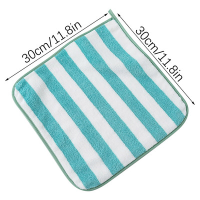 Prosop de mână cu dungi pentru copii adulți moale și protecție a pielii Prosoape de mână mici super absorbante pentru articole de bucătărie pentru baie