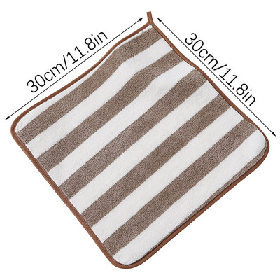 Prosop de mână cu dungi pentru copii adulți moale și protecție a pielii Prosoape de mână mici super absorbante pentru articole de bucătărie pentru baie