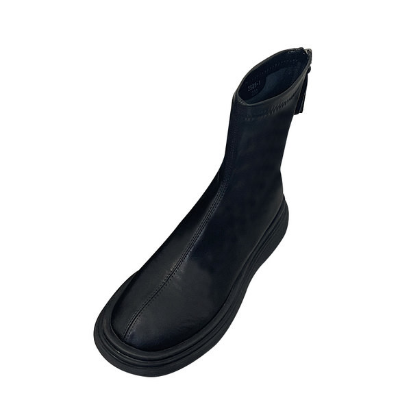 Cizme de dama cu talpa plata si captuseala