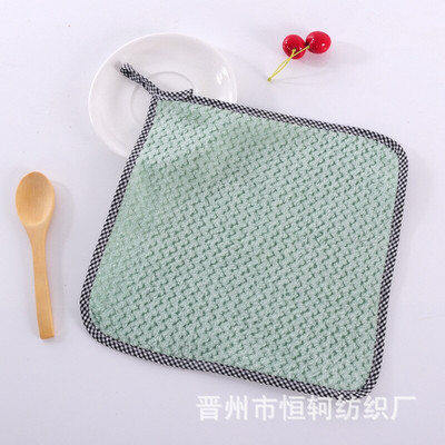 Akasztható rongyok, könnyen tisztítható, higiénikus konyharuha, tapadásmentes olaj, konyhai laza, törölköző abrosz, súrolólap, szegélytörlő