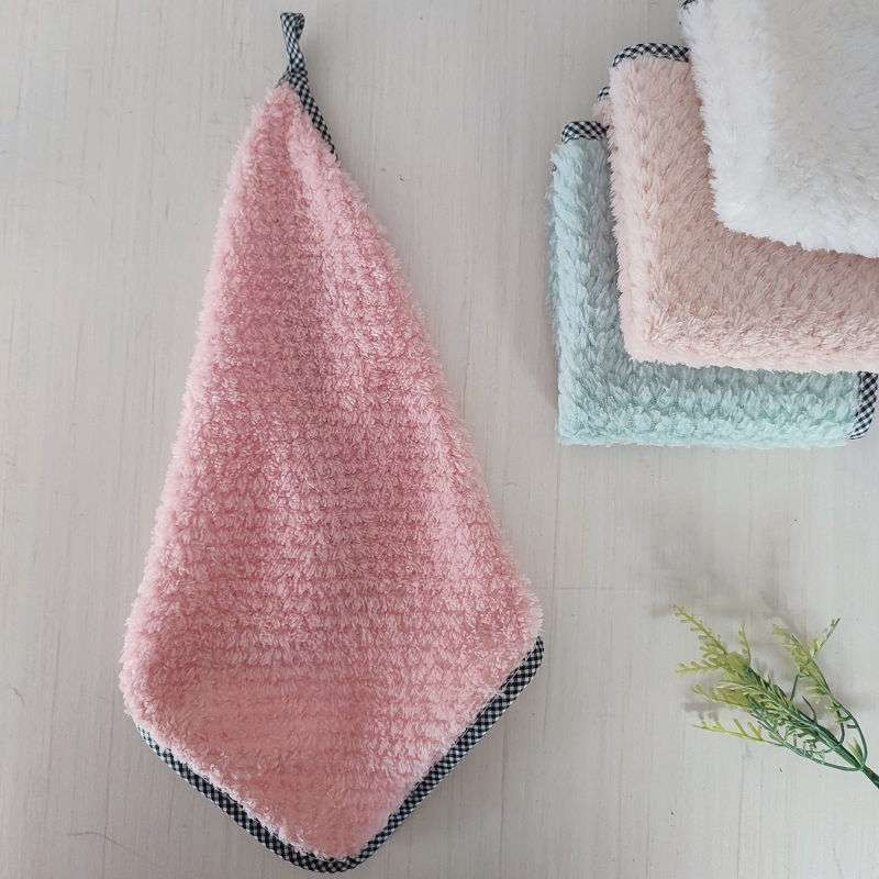 Akasztható rongyok, könnyen tisztítható, higiénikus konyharuha, tapadásmentes olaj, konyhai laza, törölköző abrosz, súrolólap, szegélytörlő