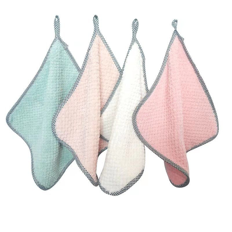 Akasztható rongyok, könnyen tisztítható, higiénikus konyharuha, tapadásmentes olaj, konyhai laza, törölköző abrosz, súrolólap, szegélytörlő