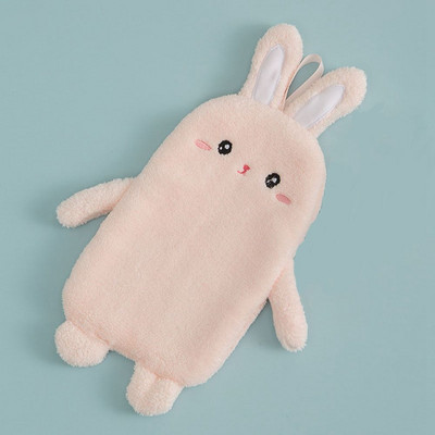 1 bucată prosop de mână multifuncțional pentru animale din desene animate, drăguț, moale, absorbant, prosop de curățare pentru agățat de bucătărie