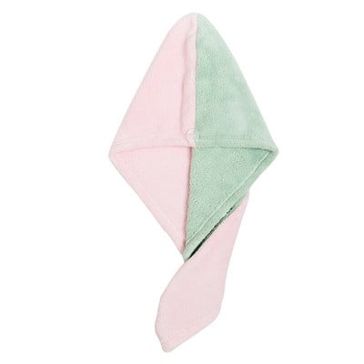 Mikropluošto dušo kepurė plaukams greitai džiūstantis rankšluosčių džiovintuvas.