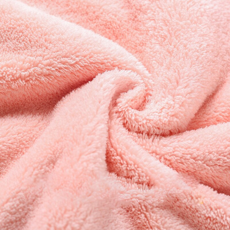 Mikropluošto dušo kepurė plaukams greitai džiūstantis rankšluosčių džiovintuvas.