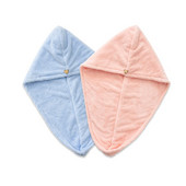 Prosoape de păr din microfibră, confortabile, de lux, cu absorbție ridicată, păr de baie l Uscare rapidă, instrument de ștergere a prosopului de păr Pălărie de baie pentru femei