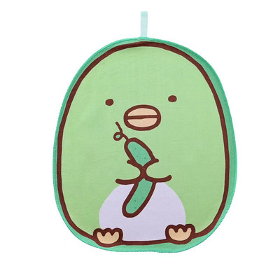 Aranyos rajzfilm mikroszálas törölköző Kawaii puha baba gyerekeknek gyorsan száradó kéztörlő otthoni óvodai takarítás négyzet alakú törölköző ajándék nedvszívó