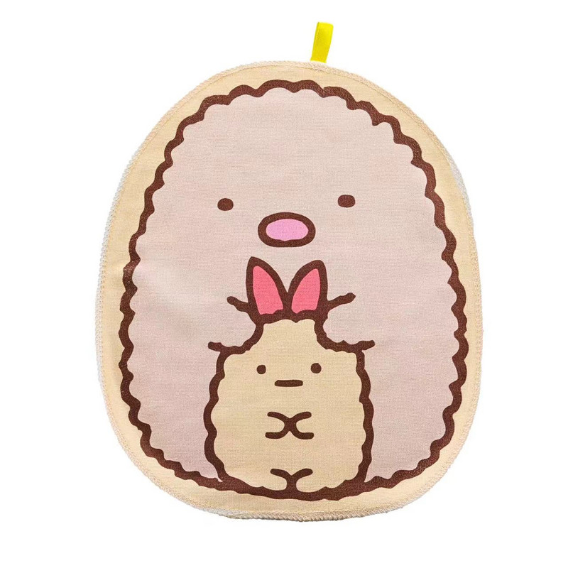 Aranyos rajzfilm mikroszálas törölköző Kawaii puha baba gyerekeknek gyorsan száradó kéztörlő otthoni óvodai takarítás négyzet alakú törölköző ajándék nedvszívó