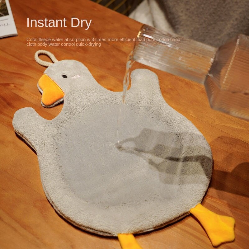Prosop de mână Forma animală Absorbție puternică de apă Desene animat pentru copii Prosop drăguț cu saliva Prosop drăguț de mână Prosop din microfibră