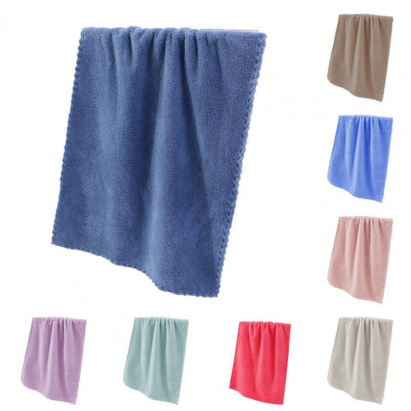 35cm x 75cm Prosop de baie de lux Prosop de baie din poliester moale de înaltă calitate Prosop de față super absorbant Prosoape de baie