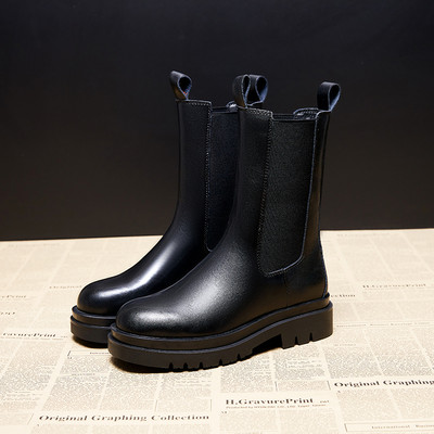 Cizme casual dama din piele ecologica