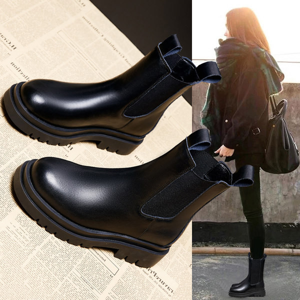 Cizme casual dama din piele ecologica