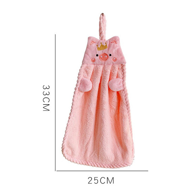 1 vnt buitiniam daugiafunkciam vandeniui sugeriančiam rankšluosčiui mielas pakabinamas animacinių filmų gyvūnų raštų audinys