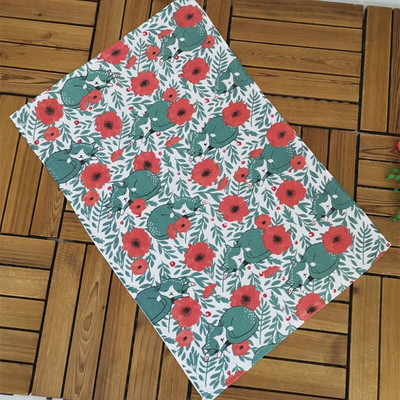 Karácsonyi pamut konyharuhák konyhai szalvéta mosogatótörlő nedvszívó arctörlő puha konyhai törlőkendő 70x45cm