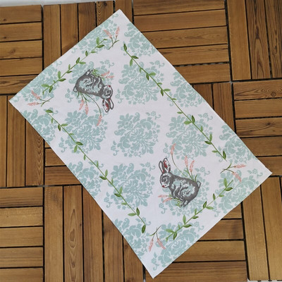 Karácsonyi pamut konyharuhák konyhai szalvéta mosogatótörlő nedvszívó arctörlő puha konyhai törlőkendő 70x45cm