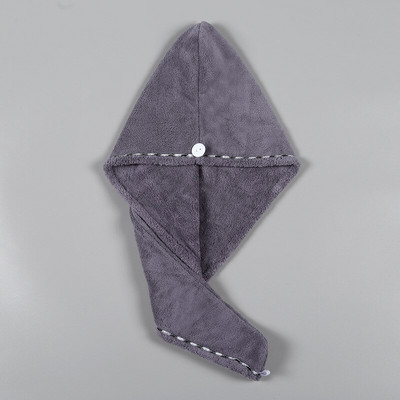 Șapcă de duș din microfibră magică Prosop Căciuli de baie pentru femei Păr uscat Textil de casă Cap prosop Turban