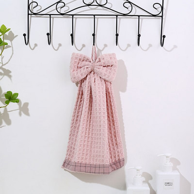 Gofris törülköző baba fürdőkád száraz kéztörlő gyerekeknek mikroszálas konyhai törölköző gyorsan száradó lógó kéztörlő