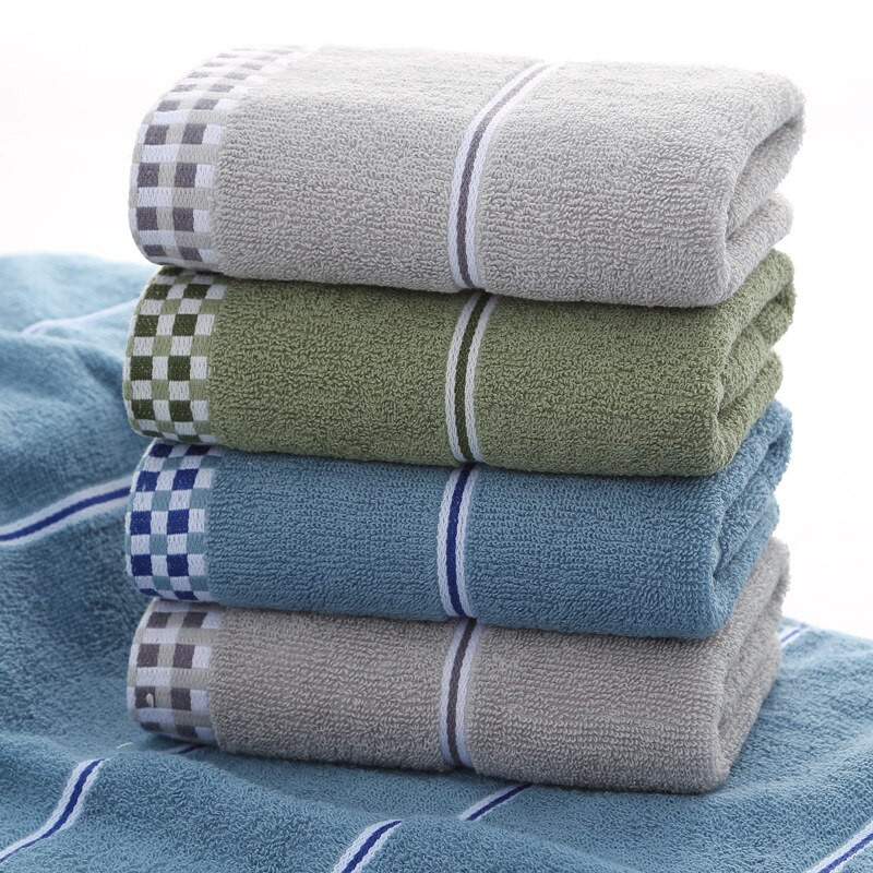 Pigus medvilninis kilpinis rankšluostis Minkštas veido rankšluostis 33x73cm namų medvilninis rankšluostis