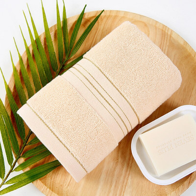 1db 35*75cm Divat háztartási pamut frottír kéztörlő vastagság fésült pamut arctörlő fürdőszobai törölköző