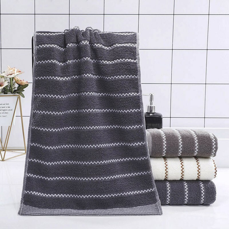 1db 35*75cm Divat háztartási pamut frottír kéztörlő vastagság fésült pamut arctörlő fürdőszobai törölköző