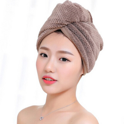 1 vnt. Mikropluošto plaukų džiovinimo įklotas po dušo, moteriškas rankšluostis, greitai išdžiūstantis plaukams kepuraitė turbano galvos apvyniojimas maudymosi įrankiai