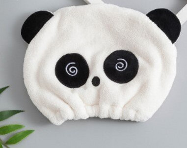 hajtörlő mikroszálas törölköző panda szuper nedvszívó törölköző gyorsan száradó fejtörölköző